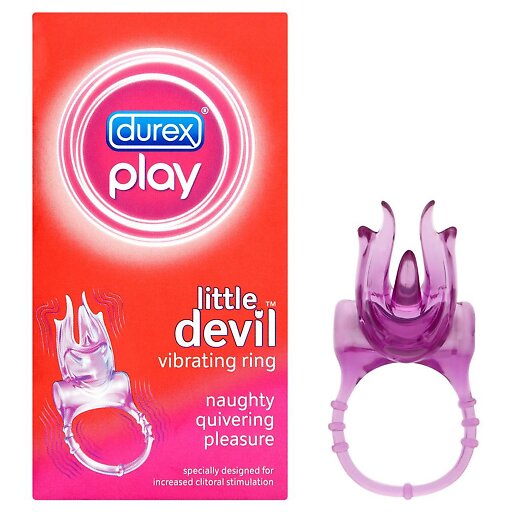 durex vibrating ring Durex Play Vibrating Pleasure Ring - Sensual vibrations to help enhance  pleasure and satisfaction for both partners – Battery and Condom included -  Waterproof | Personal Care